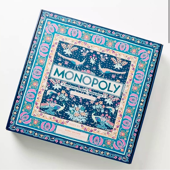 Brand New in Box Monopoly Darby Edition Anthropologie Exclusive - Picture 1 of 3